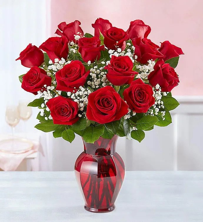 12 to 24 Red Roses | Send 12 12 to 24 Red Roses | Roses Delivery